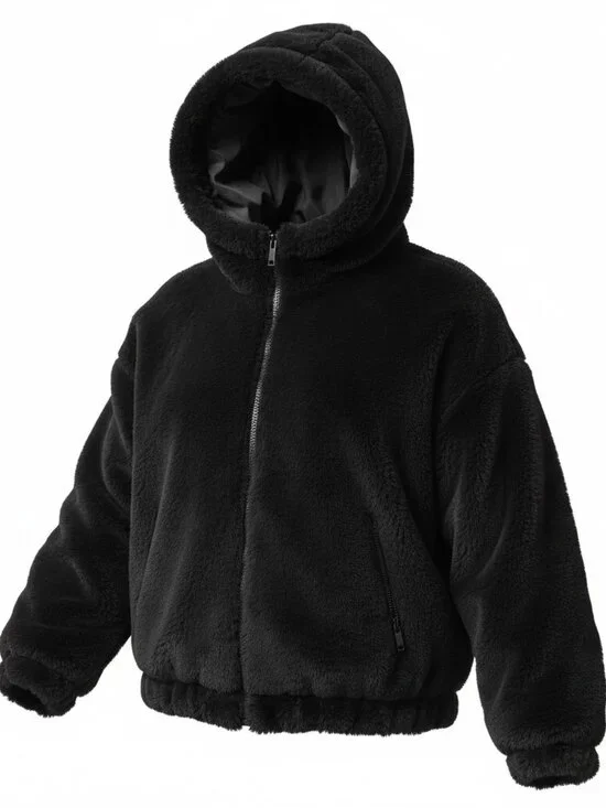 Black Winter Coat - Picture 2 of 4